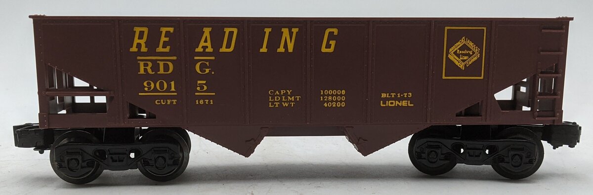 Lionel 6-9015 O Gauge Reading 2-Bay Hopper VG/Box