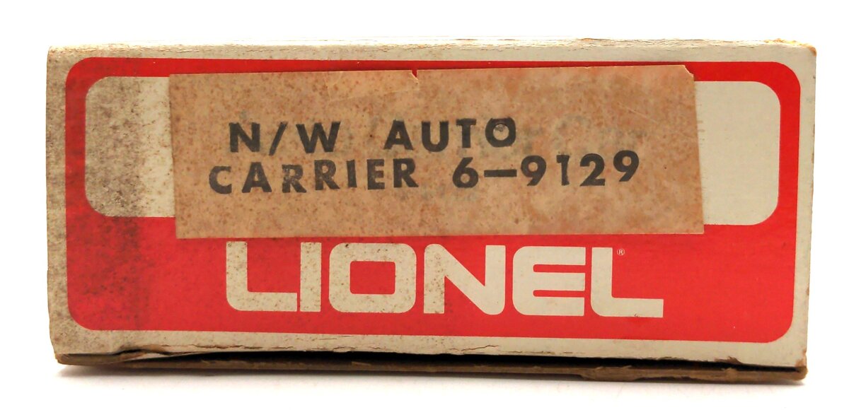 Lionel 6-9129 O Gauge Norfolk & Western Auto Carrier LN/Box