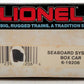 Lionel 6-19206 O Gauge Seaboard System Boxcar LN/Box