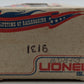 Lionel 6-9131 O Gauge Denver and Rio Grande Western Long Gondola with Cannisters VG/Box