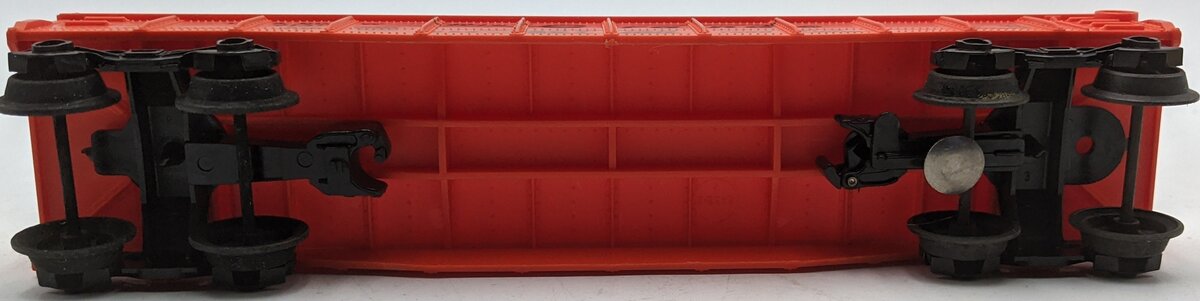 Lionel 6-9131 O Gauge Denver and Rio Grande Western Long Gondola with Cannisters VG/Box