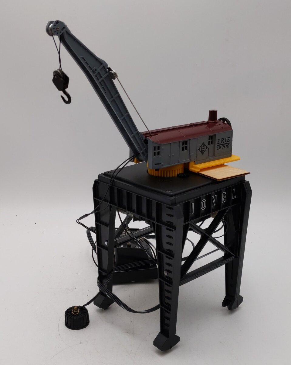 Lionel 6-12700 O Erie Operating Magnetic Gantry Crane EX/Box