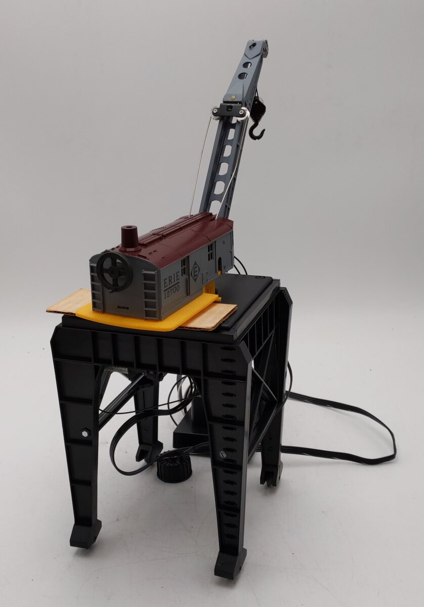 Lionel 6-12700 O Erie Operating Magnetic Gantry Crane EX/Box