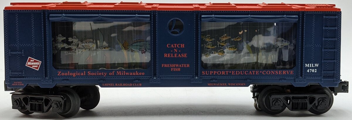 Lionel 6-52278 Milwaukee Road Freshwater Aquarium Car NIB
