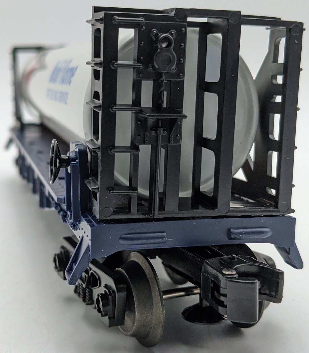Lionel 6-19472 O Gauge Mobil Bulkhead Flatcar with Tank NIB