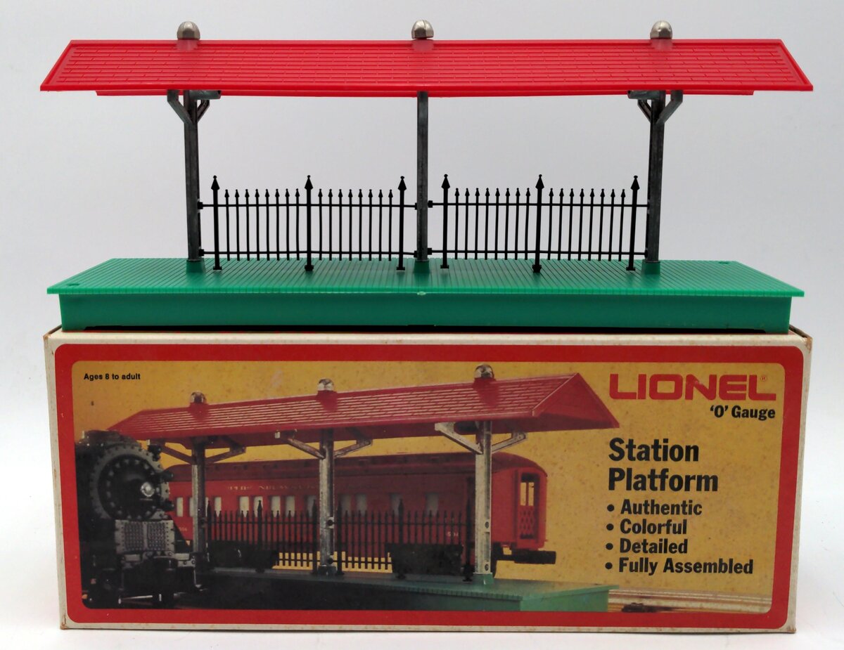 Lionel 6-2256 O Non-Illuminated Station Platform EX/Box