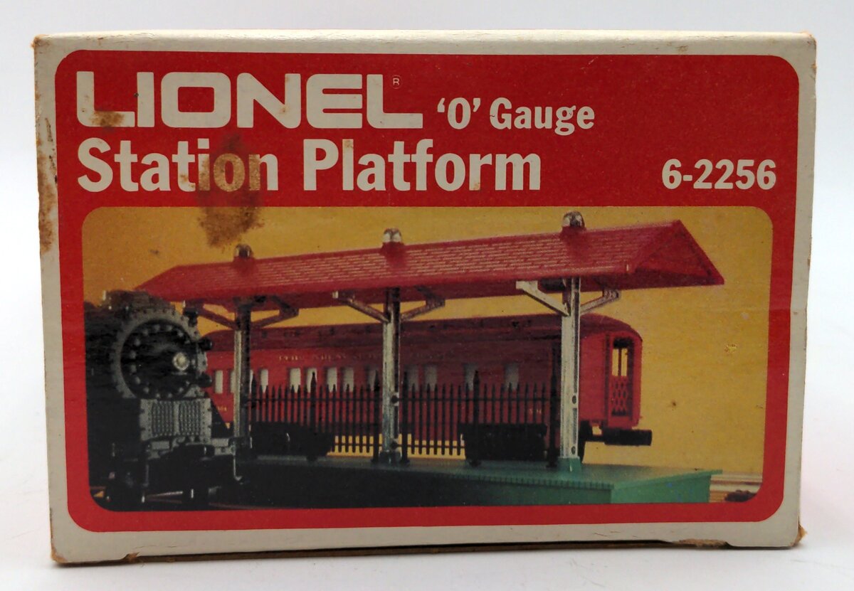 Lionel 6-2256 O Non-Illuminated Station Platform EX/Box