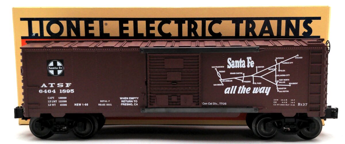 Lionel 6-52058 O Gauge AT&SF T.T.O.S. Division Boxcar #64641895 LN/Box
