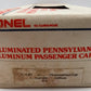 Lionel 6-9574 O Gauge Pennsylvania "Alexander Hamilton" Aluminum Observation Car EX/Box