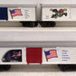 Lionel 6-19599 O Gauge Old Glory Series Boxcar Set (Set of 3) LN/Box