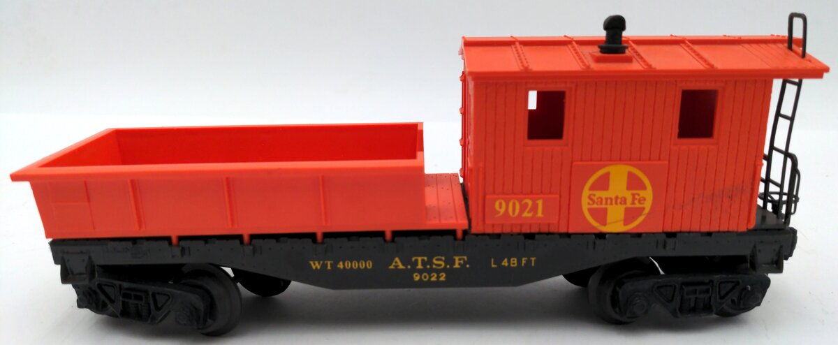 Lionel 6-9021 O Gauge Santa Fe 2 in 1 Work Caboose #9021 EX