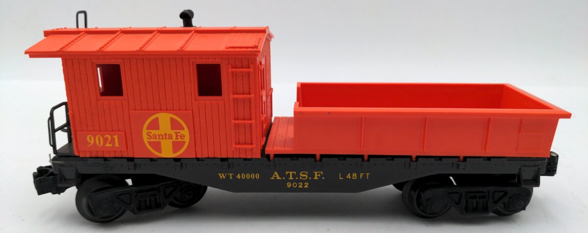 Lionel 6-9021 O Gauge Santa Fe 2 in 1 Work Caboose #9021 EX