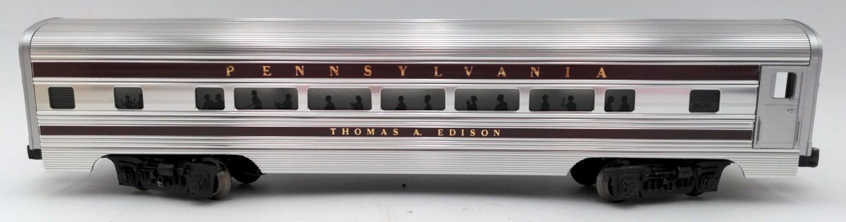 Lionel 6-9575 O Gauge Pennsylvania "Thomas A. Edison" Aluminum Passenger Car EX/Box