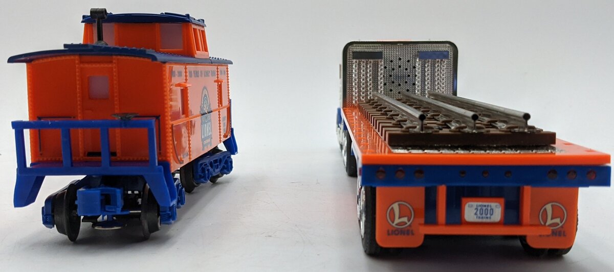 TMT TMT-18405 Lionel Flatbed Toy Truck w/Operating Lights/Sounds & Caboose NIB