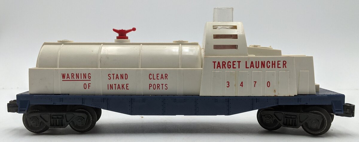 Lionel 3470 Vintage O Operating Balloon Target Launcher Car