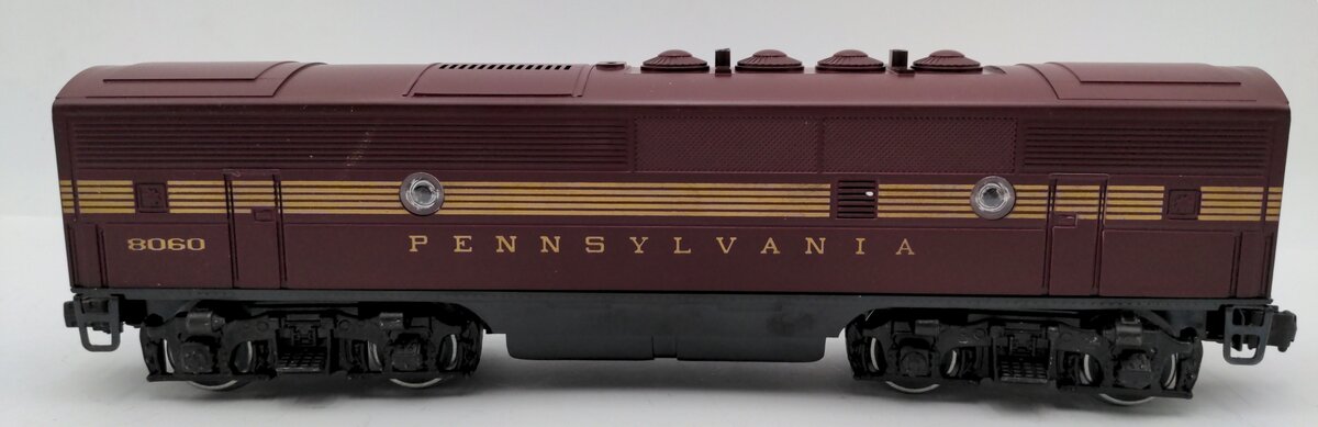 Lionel 6-8060 O Pennsylvania Tuscan F-3 B Unit Dummy Diesel Locomotive #8060 EX