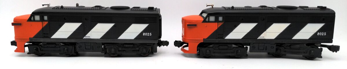 Lionel 6-8025 Canadian National Alco AA Diesel Locomotive Set VG