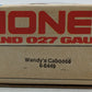 Lionel 6-6449 O Gauge Wendy's N5C Caboose NIB