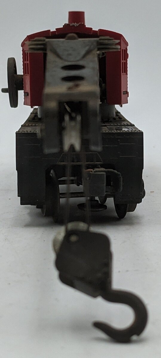 Lionel 2460 Vintage O Lionel Lines Bucyrus Erie Crane Car w/6 Wheel Trucks VG