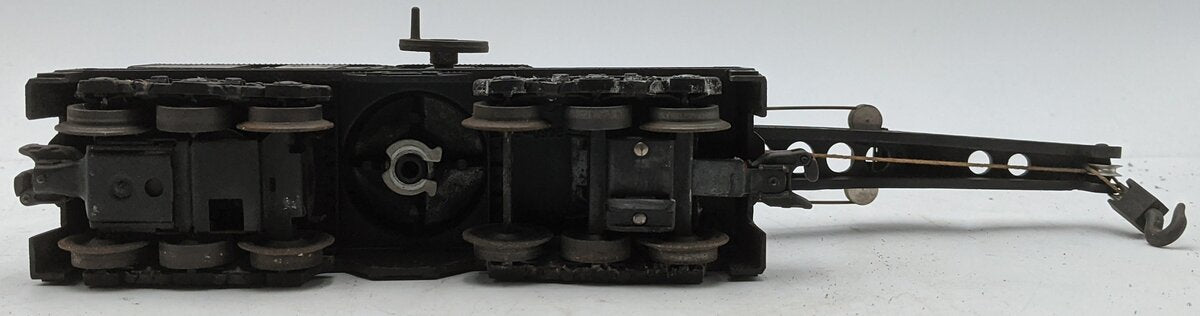 Lionel 2460 Vintage O Lionel Lines Bucyrus Erie Crane Car w/6 Wheel Trucks VG