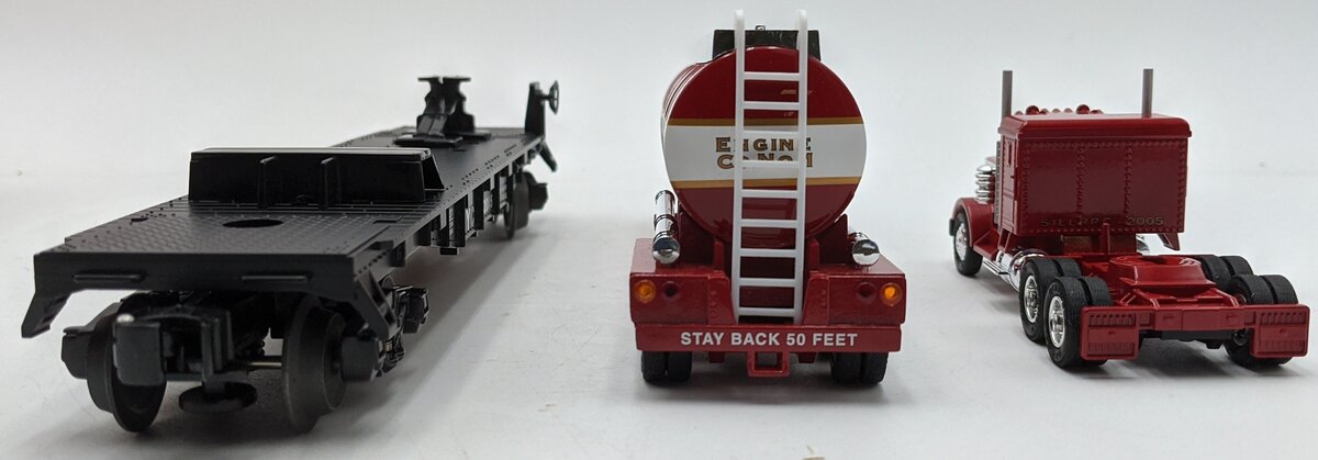 Lionel 6-52371 O Gauge NYC Flatcar w/St. Louis Fire Engine Co. No.1 NIB