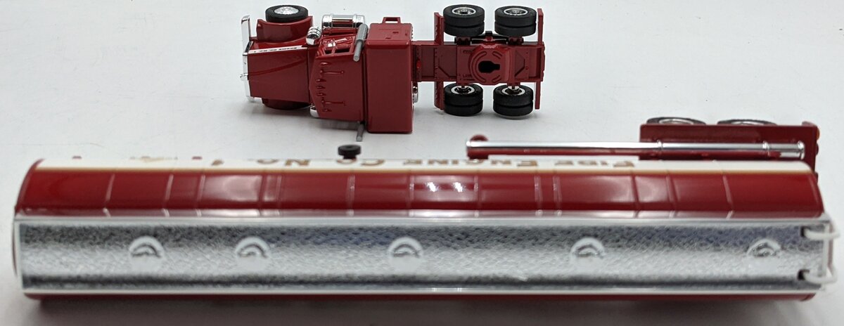 Lionel 6-52371 O Gauge NYC Flatcar w/St. Louis Fire Engine Co. No.1 NIB
