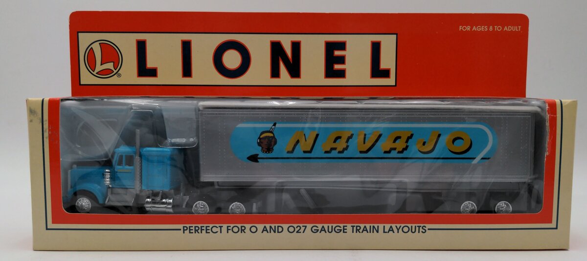 Lionel 6-52167 O Gauge Navajo Tractor Trailer LN/Box