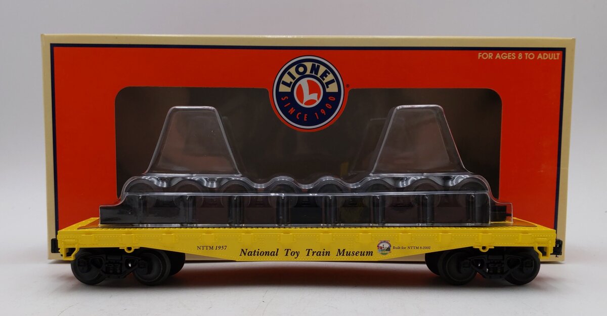 Lionel 6-52271 O Gauge National Toy Train Museum Work Train Flat Car #1957 LN/Box