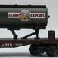 Lionel 6-52392 O Gauge PRR Flatcar w/Hood's Milk Tanker Truck NIB