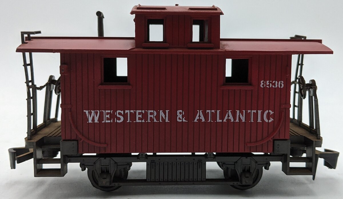 Atlas 8536 O Scale 2 Rail Western & Atlantic Bobber Caboose EX