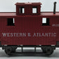 Atlas 8536 O Scale 2 Rail Western & Atlantic Bobber Caboose EX