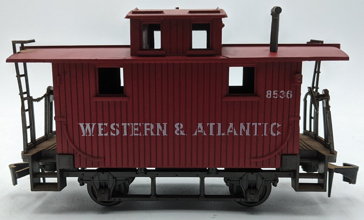 Atlas 8536 O Scale 2 Rail Western & Atlantic Bobber Caboose EX
