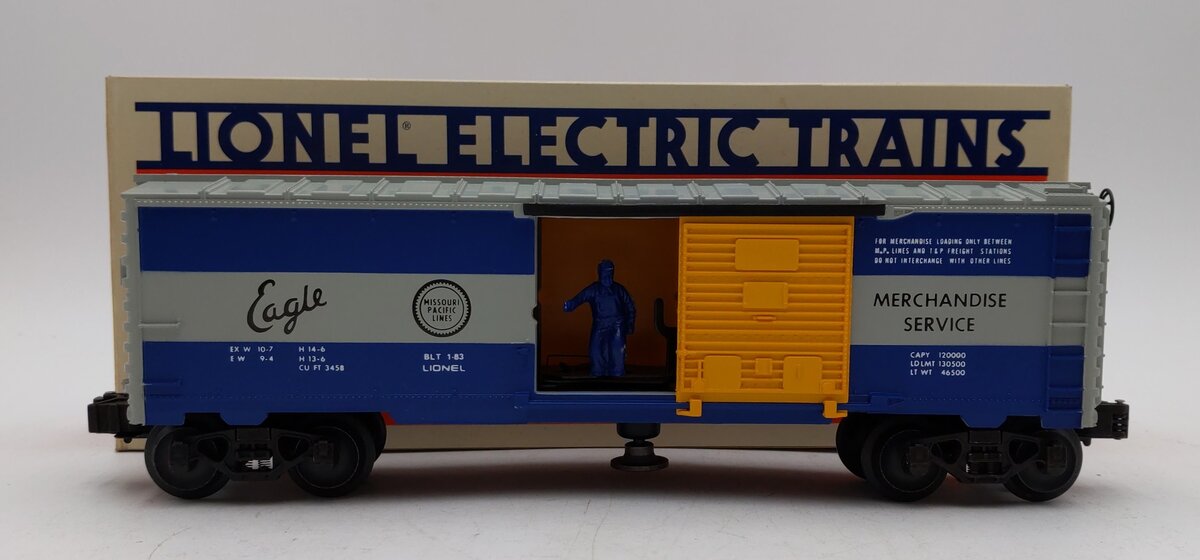 Lionel 6-9219 O Gauge Missouri Pacific Operating Boxcar LN/Box