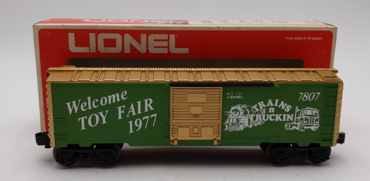 Lionel 6-7807 O 1977 Toy Fair Boxcar LN/Box