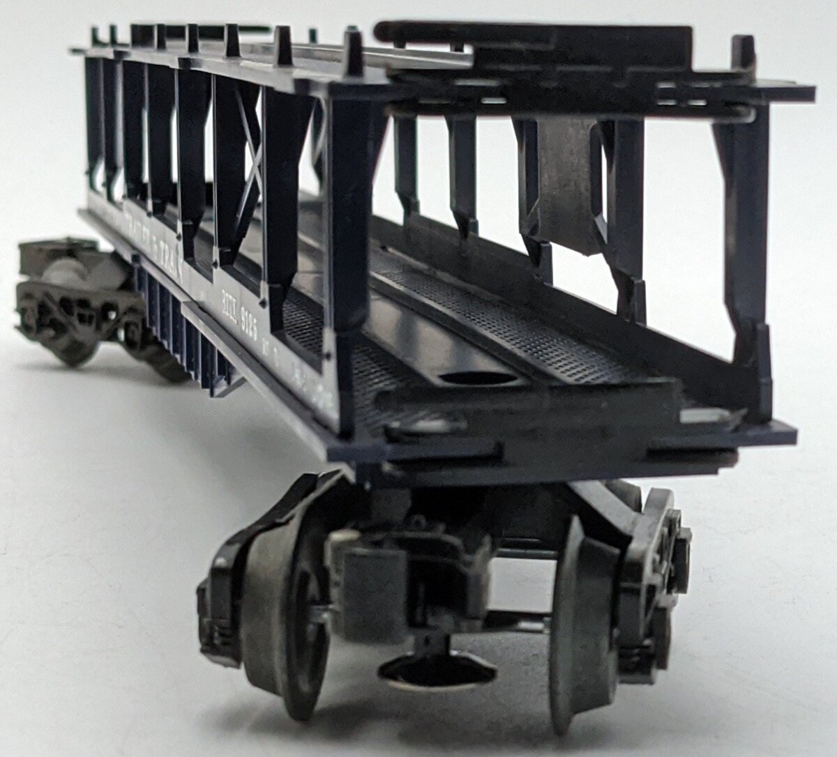 Lionel 6-9125 O Gauge N&W Trailer Train 2-Tier Auto Carrier VG