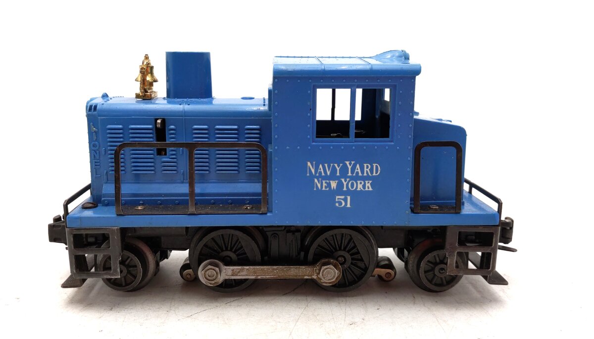 Lionel 51 Vintage O Gauge Navy Yard Turbine Powered Diesel Switcher VG