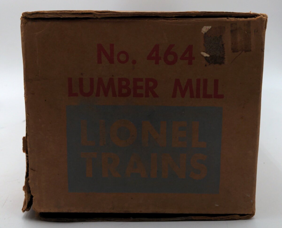 Lionel 464 Vintage O Operating Sawmill/Lumber Mill VG/Box