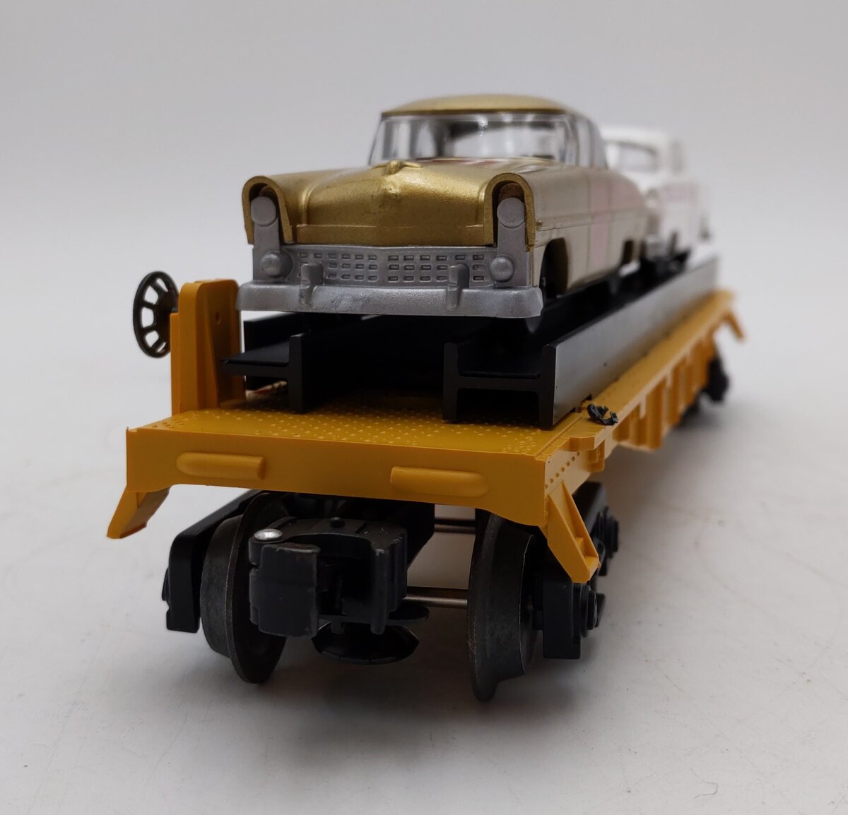 Lionel 6-19423 O Gauge Lionel Circle-L Racing Flatcar with Stock Car Load #6424 LN/Box