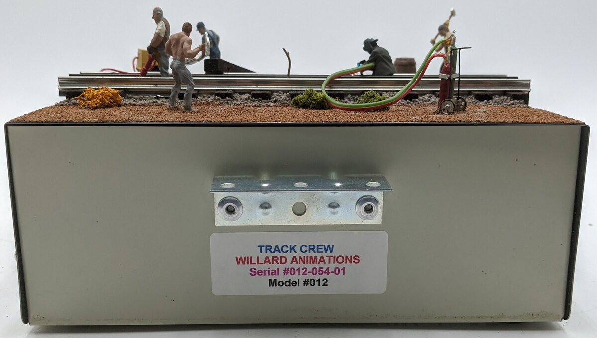 Willard Animations 012 O Gauge Track Crew Accessory Scene VG