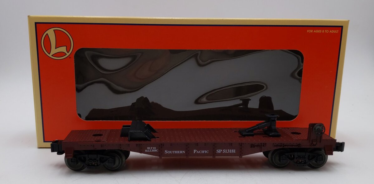 Lionel 52224A St Louis LRRC SP Flatcar #513181 LN/Box