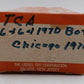 Lionel 6-6464-1970 TCA 1970 Chicago Boxcar LN/Box