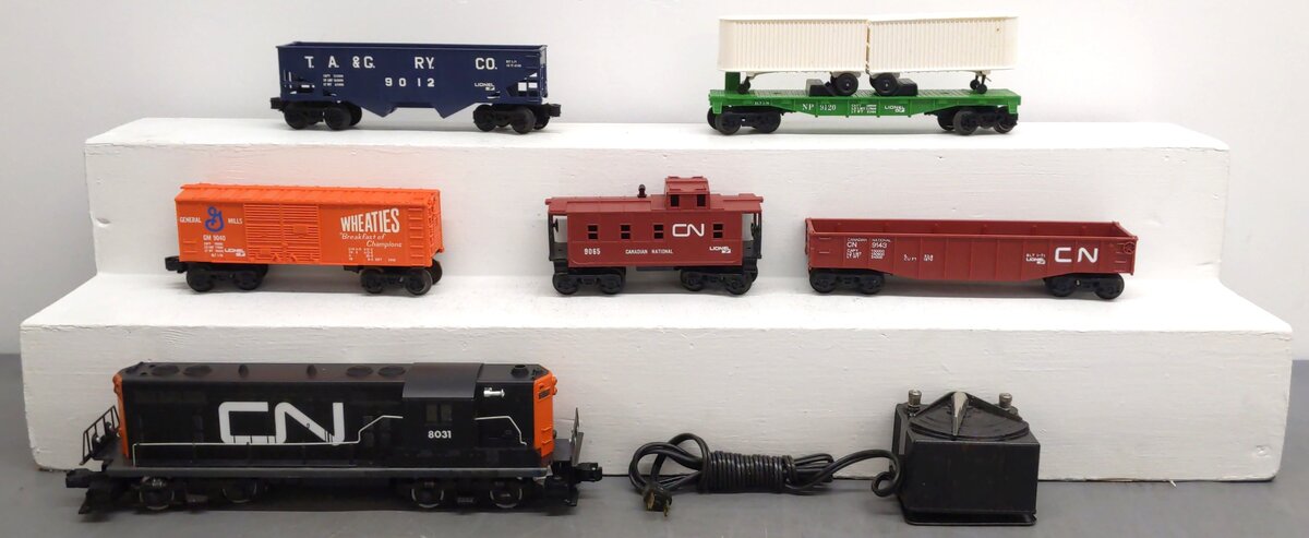 Lionel T1174 Parker Brothers Canadian National Set VG/Box