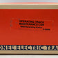 Lionel 6-18406 O Gauge Operating Track Maintenance Car VG/Box