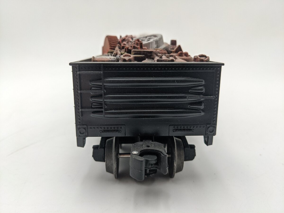 Lionel 6-17407 O Gauge Nickel Plate Road Gondola #17407 w/ Scrap Load EX