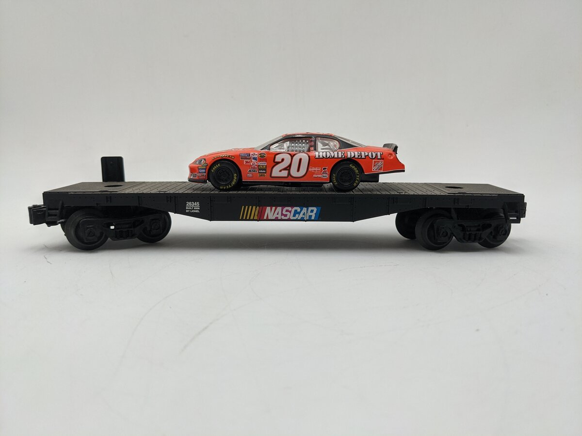 Lionel 6-26345 O Gauge Tony Stewart Flatcar w/Stock Car EX