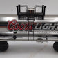 MTH 30-73223 O Gauge Coors Light Chrome Tank Car #200701 EX