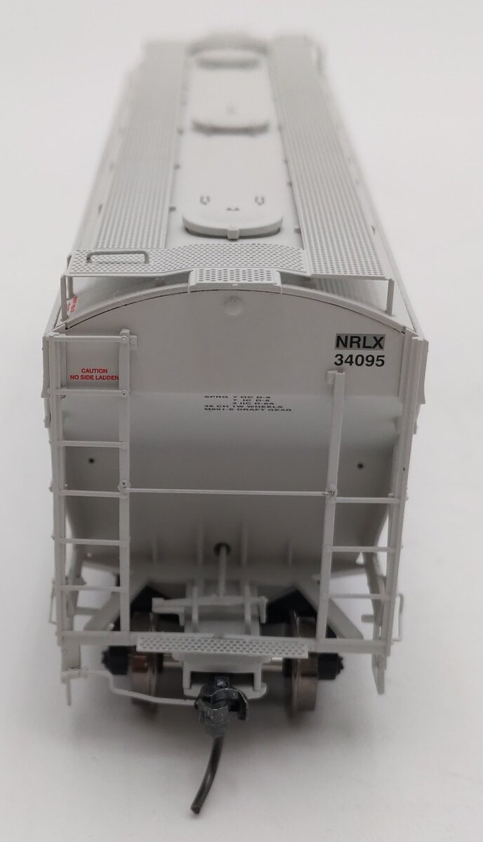 American Limited Models 1087 HO NRLX Ciment Québec 2-Bay Covered Hopper #34095 LN/Box