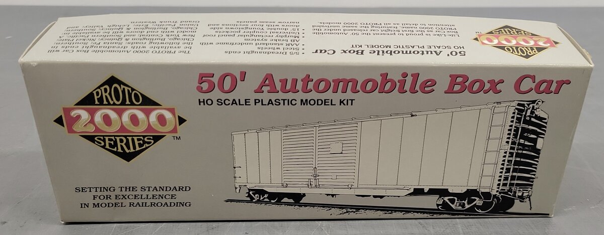 Proto 2000 HO Scale Automobile Box Car Erie #65028 EX/Box
