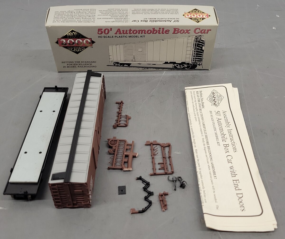 Proto 2000 HO Scale Automobile Box Car Erie #65028 EX/Box
