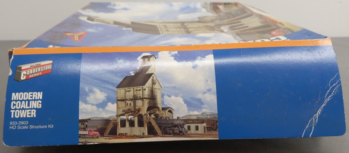 Walthers 933-2903 HO Scale Modern Coaling Tower Industrial Building Kit LN/Box